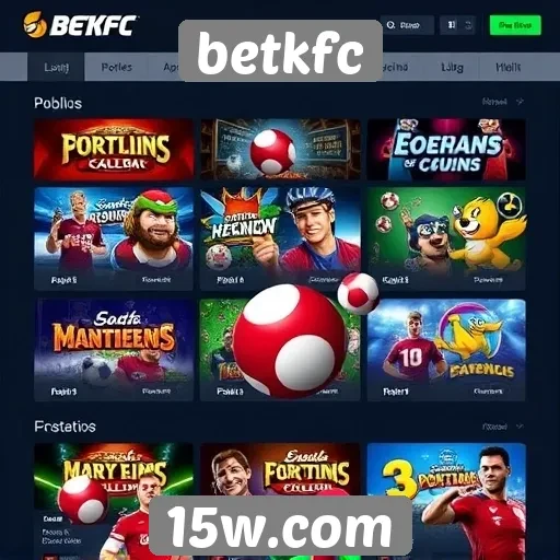 Análise das opções de jogos disponíveis no site betkfc